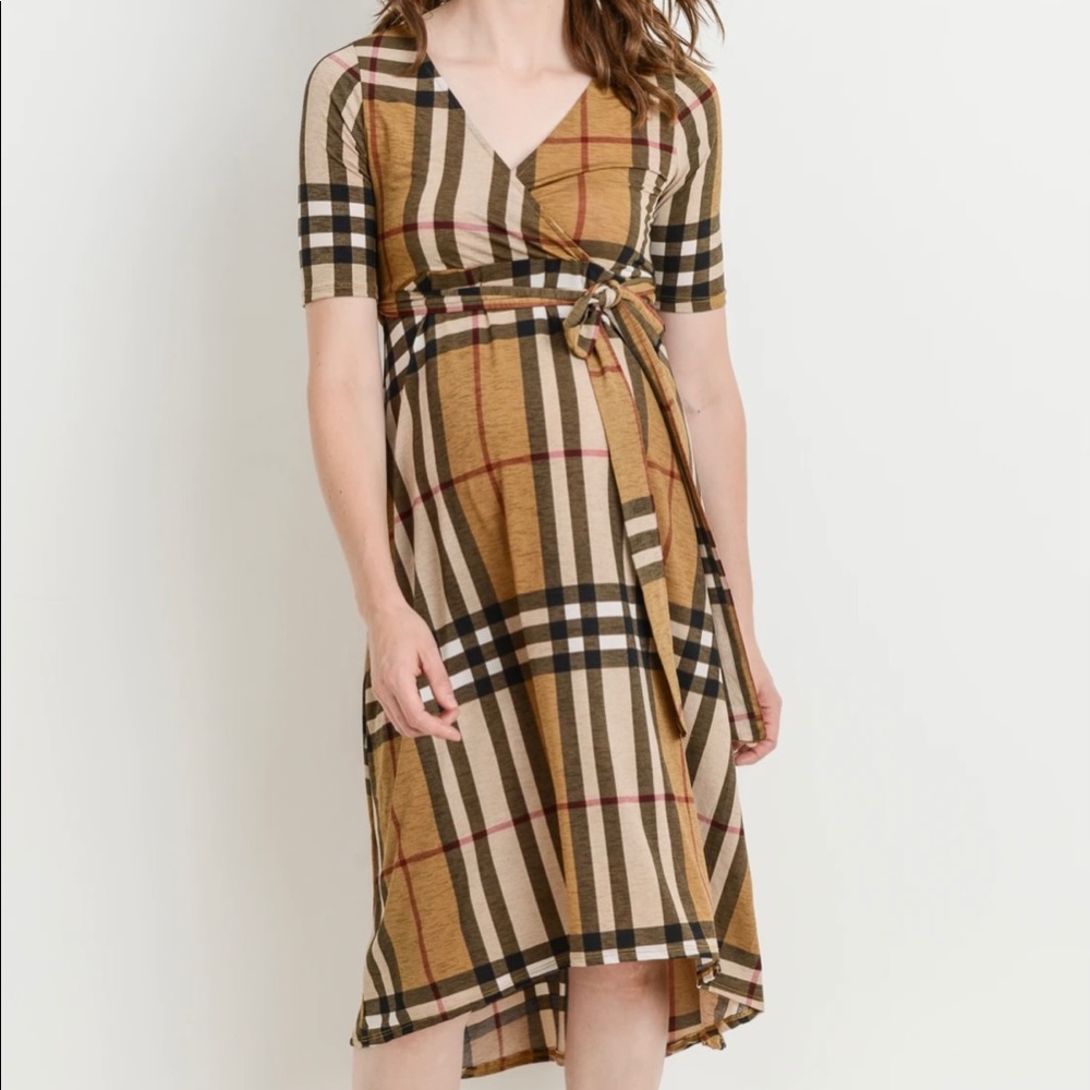 Plaid Dress
